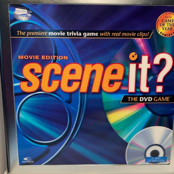 Optreve Scene it Movie edition DVD game *Never Used* - Picture 1 of 4